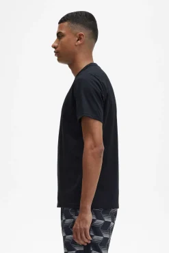 Fred Perry T-Shirts-Camiseta manga curta Preto