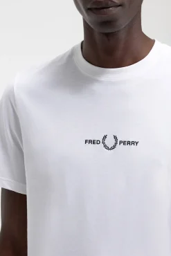 Fred Perry T-Shirts-Camiseta manga curta Branco