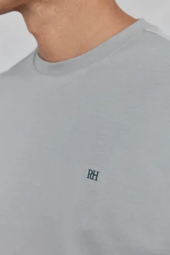 Pedro del Hierro T-Shirts-Camiseta mercerizada Cizento