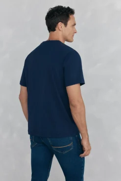 Pedro del Hierro T-Shirts-Camiseta mercerizada Azul