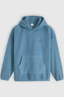 Levi's Sweatshirts-Camiseta para homem de algodão street azul
