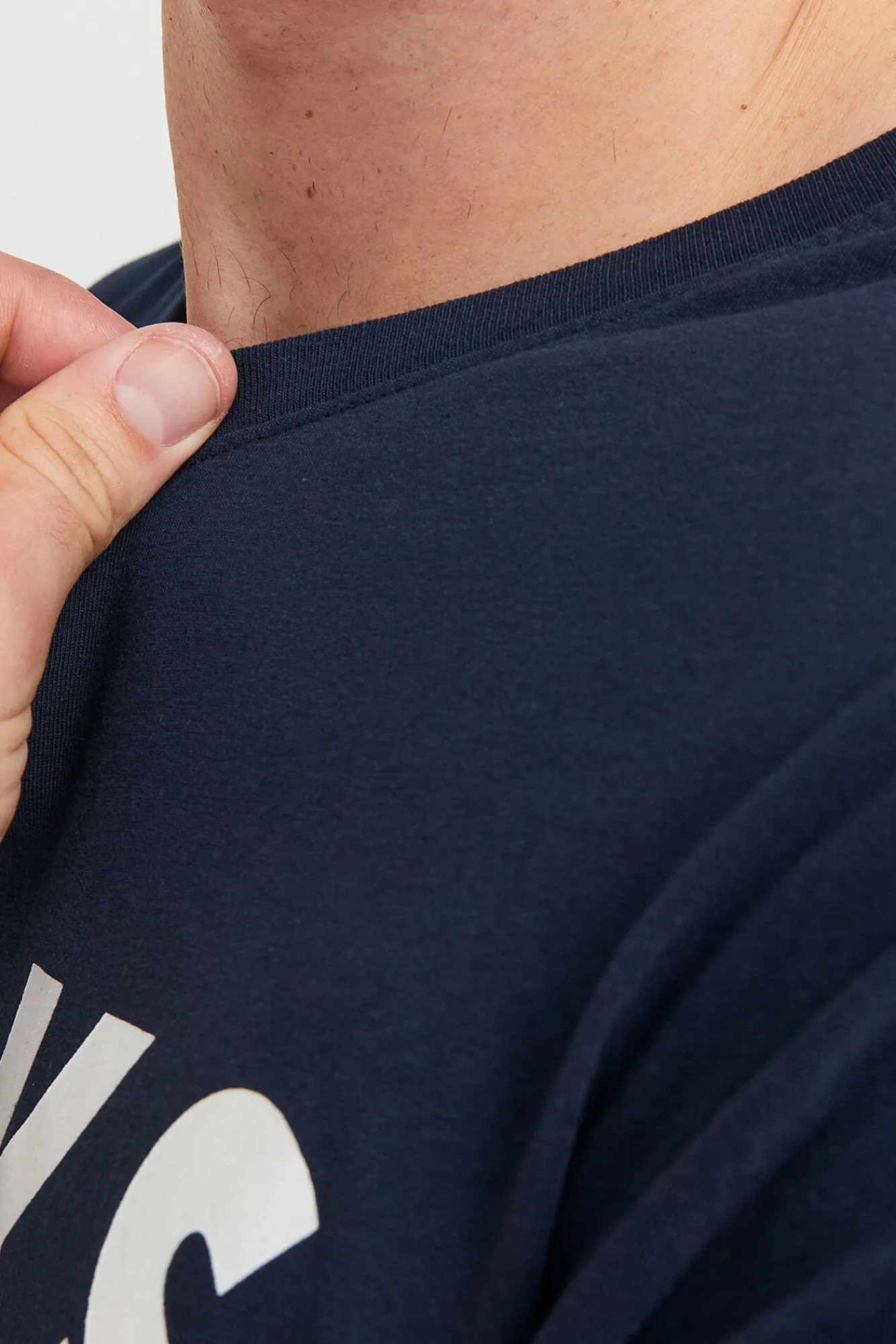 Jack & Jones PLUS T-Shirts-Camiseta PLUS de corte regular azul