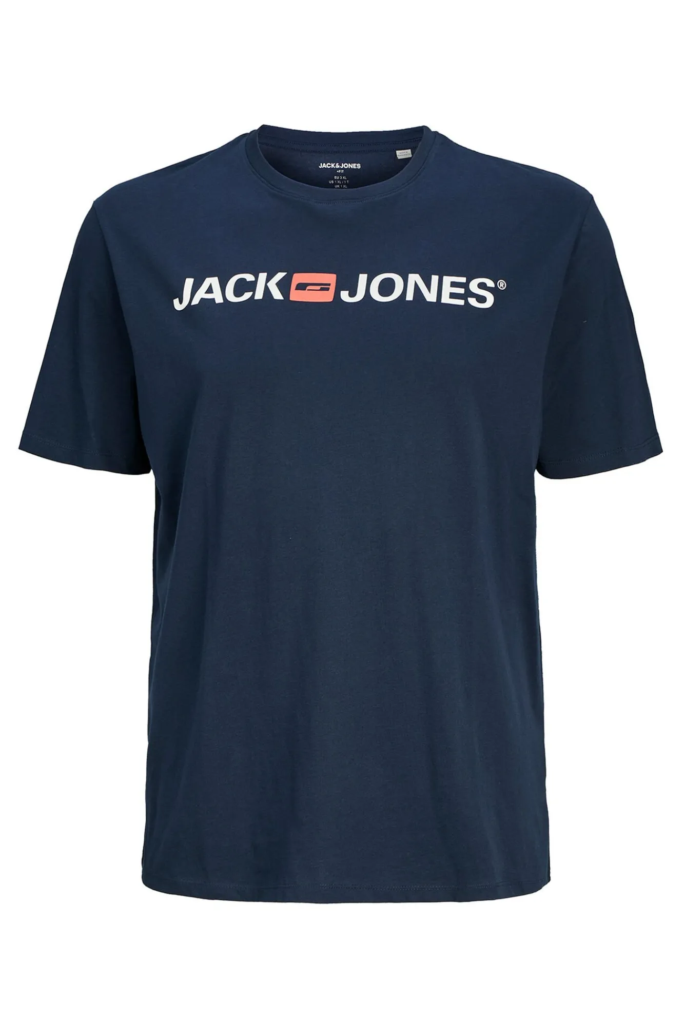 Jack & Jones PLUS T-Shirts-Camiseta PLUS de corte regular azul