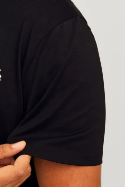 Jack & Jones PLUS T-Shirts-Camiseta PLUS de corte regular cinzento