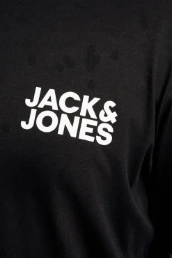 Jack & Jones PLUS T-Shirts-Camiseta PLUS de corte regular cinzento