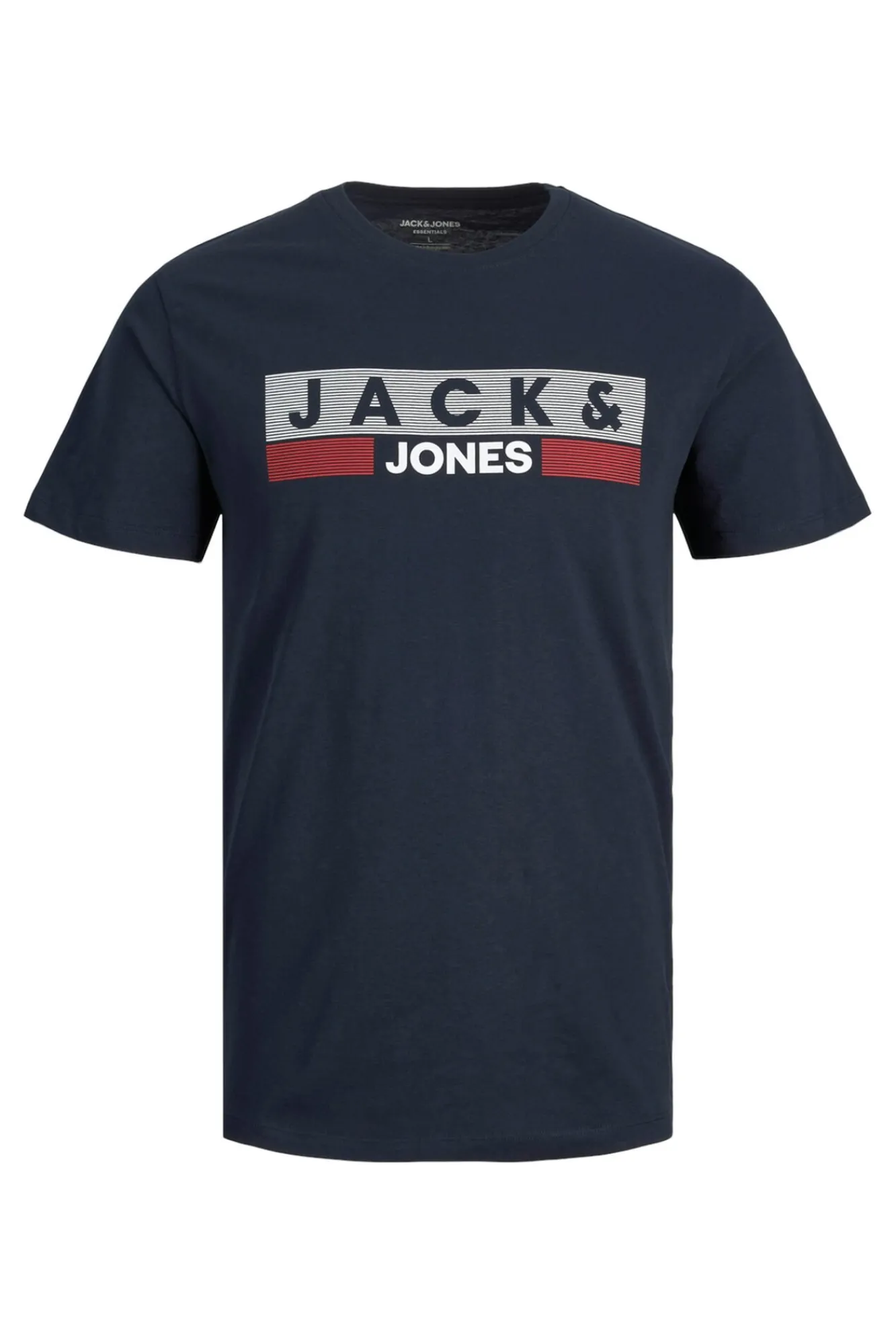 Jack & Jones PLUS T-Shirts-Camiseta PLUS de corte regular azul