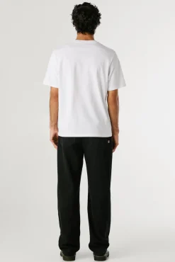 Pepe Jeans T-Shirts-Camiseta Regular Fit com Logotipo Bordado branco