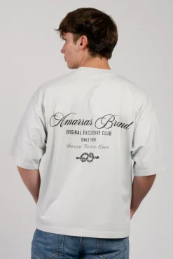 Amarras T-Shirts-Camiseta Staten Cinzento