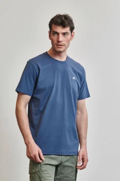 Amarras T-Shirts-Camiseta Unissex Backstay Azul