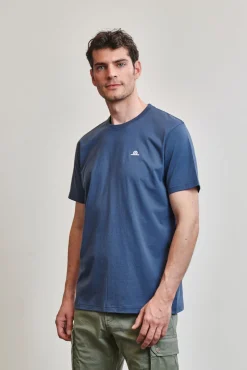 Amarras T-Shirts-Camiseta Unissex Backstay Azul