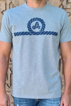 Amarras T-Shirts-Camiseta unissex Breeze Cinzento