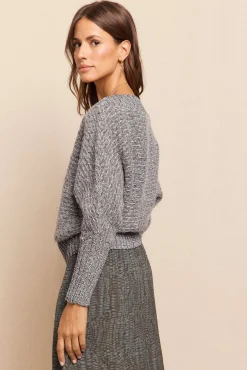 Slowlove Camisolas-Camisola assimétrica Cinzento