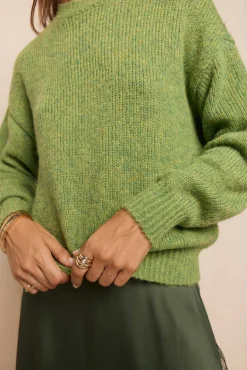 Slowlove Camisolas-Camisola básica Verde