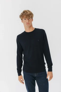 elPulpo Camisolas-Camisola básica com logo Azul