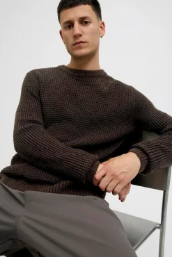 Jack & Jones Camisolas-Camisola básico castanho