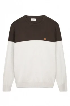 Springfield Camisolas-Camisola básico com blocos de cores cru