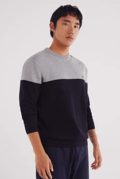 Springfield Camisolas-Camisola básico com blocos de cores azul