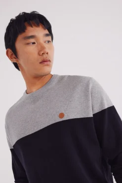 Springfield Camisolas-Camisola básico com blocos de cores azul