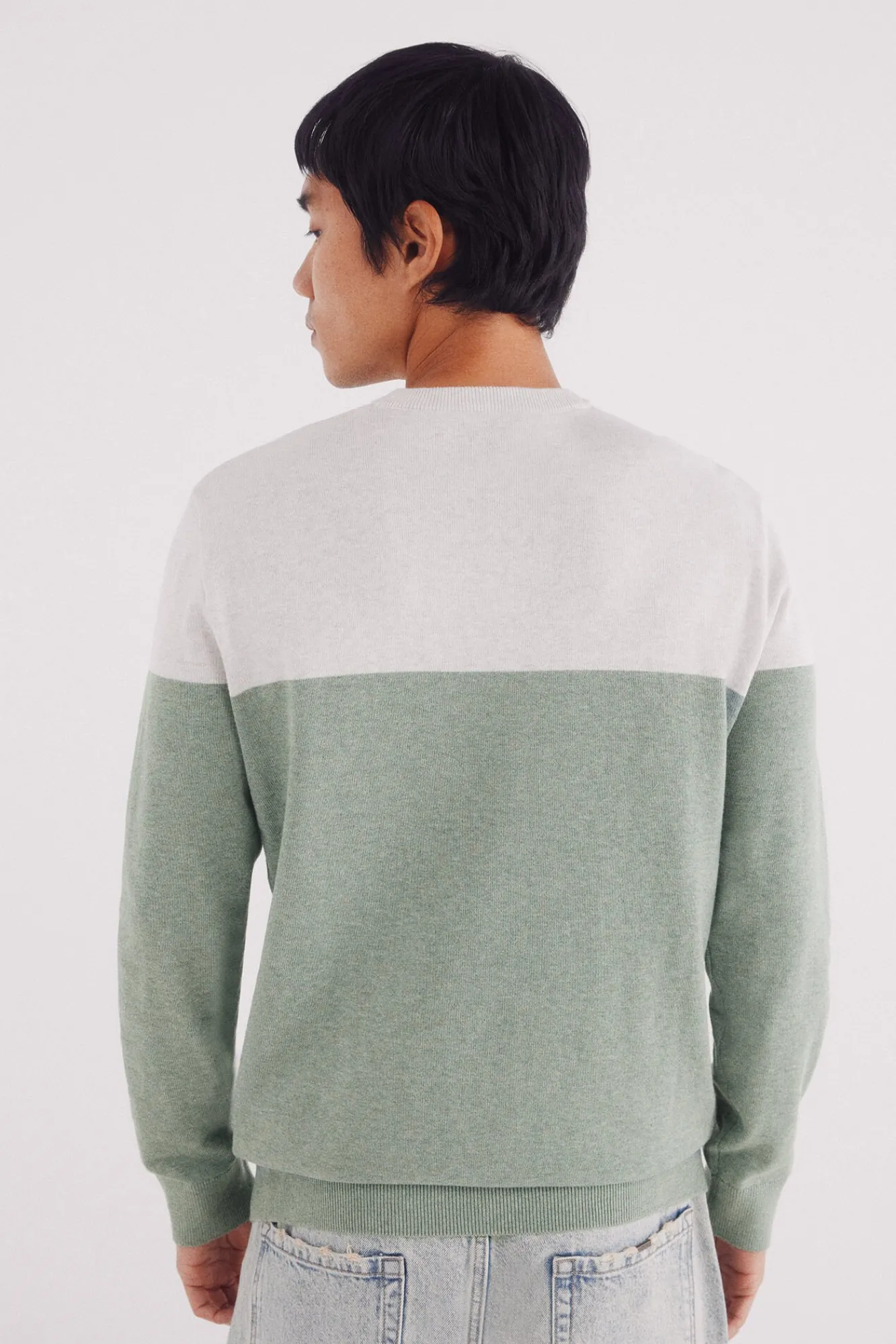 Springfield Camisolas-Camisola básico com blocos de cores verde