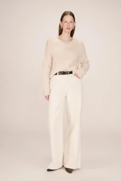 Grace & Mila Camisolas-Camisola básico com decote em V Tostado