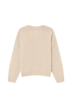 Grace & Mila Camisolas-Camisola básico com decote em V Tostado