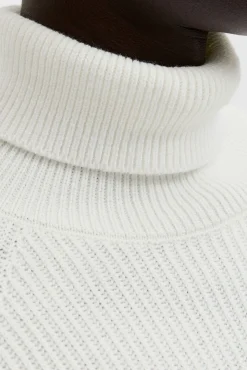 Jack & Jones Camisolas-Camisola básico de gola branco