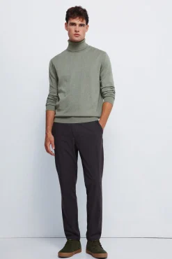 Springfield Camisolas-Camisola básico de gola bege