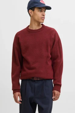 Jack & Jones Camisolas-Camisola básico de malha rosa