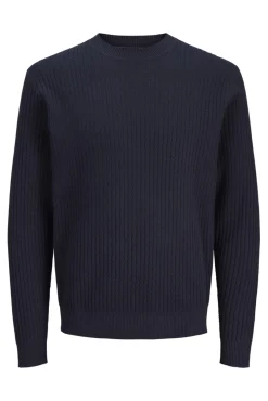 Jack & Jones Camisolas-Camisola básico de malha liso Azul