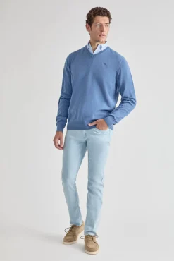 Street Monkey Camisolas-Camisola clássica Azul