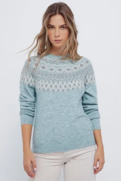 Springfield Camisolas-Camisola com borda jacquard verde