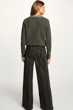 Morgan Camisolas-Camisola com botões Cinzento