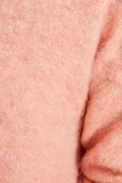 System Action Camisolas-camisola com decote em V borgonha