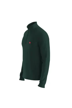 HUGO Camisolas-Camisola com fecho-éclair Verde