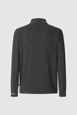 Pepe Jeans Camisolas-Camisola com fecho-éclair Andre cinzento