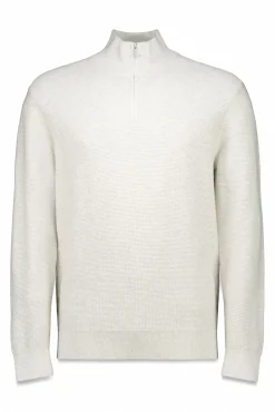 Springfield Camisolas-Camisola com fecho-éclair liso cinzento