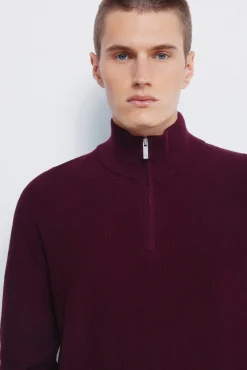 Springfield Camisolas-Camisola com fecho-éclair liso estampado