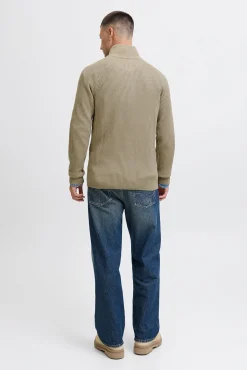 Jack & Jones Camisolas-Camisola com gola cinzento