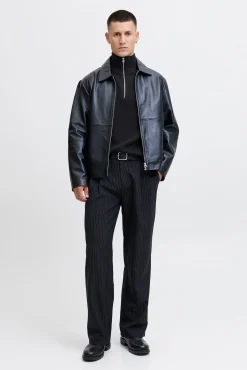 Jack & Jones Camisolas-Camisola com gola preto