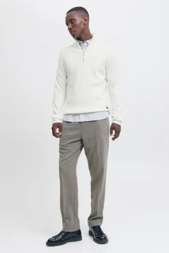 Jack & Jones Camisolas-Camisola com gola branco