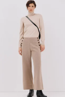 Cortefiel Camisolas-Camisola com gola alta Tostado