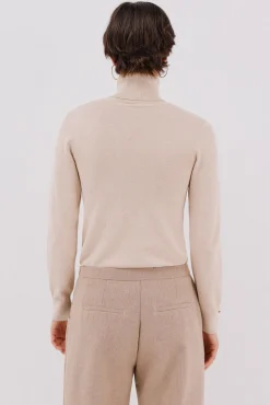 Cortefiel Camisolas-Camisola com gola alta Tostado