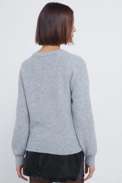 Springfield Camisolas-Camisola com lantejoulas cinzento