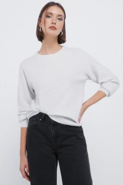 Springfield Camisolas-Camisola com lantejoulas cru