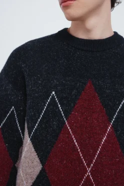 Springfield Camisolas-Camisola com padrão de diamantes estampado