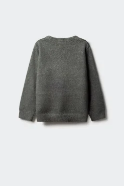 Springfield Kids Malhas-Camisola cáqui com estampa de diamantes para meninos verde