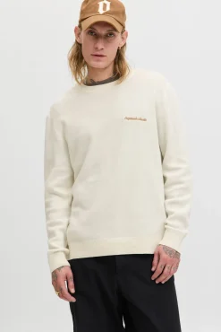 Jack & Jones Camisolas-Camisola de ajuste regular branco