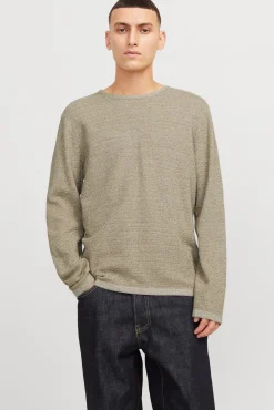 Jack & Jones Camisolas-Camisola de ajuste regular cinzento