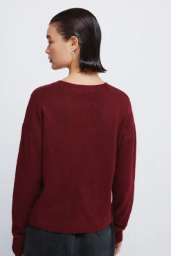 Springfield Camisolas-Camisola de cristal fantasia vermelho