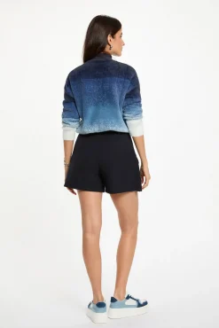 Morgan Camisolas-Camisola de gola Azul